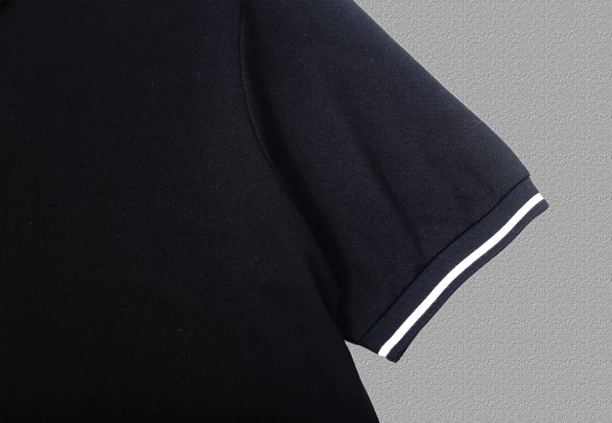 [POLO Ralph Lauren] 2026FW short-sleeved lapel POLO shirt Color: Black White Size: S-XXL